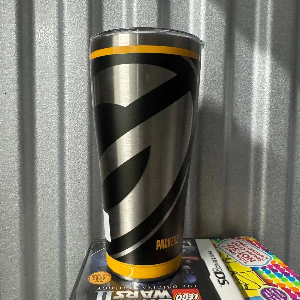 Tervis NFL Green Bay Packers Hype Stripes 30oz Stainless Steel Tumbler Cup Lid